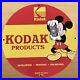 Vintage-Kodak-Porcelain-Sign-Disney-Cameras-Film-Sale-Service-Station-Pump-Plate-01-jedf