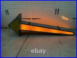 Vintage MARQUEE ARROW Light Up Sign with Sequencer Mancave / Restaurant Decor
