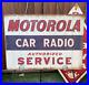 Vintage-MOTOROLA-CAR-RADIO-Authorized-Service-Dealer-Doublesided-28-Metal-Sign-01-wbq