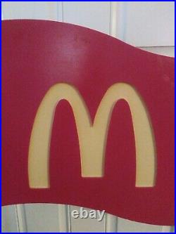 Vintage McDonalds Sign with Pole ultimate collectors gift