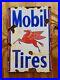 Vintage-Mobil-Tires-Porcelain-Sign-Auto-Parts-Garage-Gas-Motor-Oil-Pegasus-Sales-01-qmt