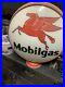 Vintage-Mobilgas-Glass-Gas-Pump-Globe-Original-Sign-Pegasus-Rare-17-1-2-LENS-01-xf