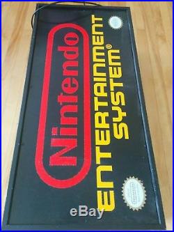 Vintage NES Nintendo Entertainment System Fiber Optic Sign