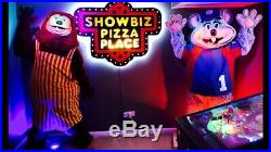 Vintage NOS Billy Bon Showbiz Pizza Walk Around Suit Sign Statue Furry