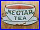 Vintage-Nectar-Tea-Porcelain-Sign-English-Drink-Coffee-Cup-Beverage-Advertising-01-jo