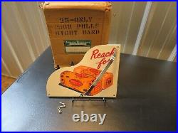 Vintage New Old Stock Frost Bread country store door push INV208