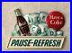 Vintage-ORIGINAL-1963-Coca-Cola-Coke-Plastic-Embossed-Sign-Excellent-Cond-01-ndwe