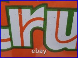 Vintage Orange Crush Sign Old 30 Soda Porcelain Sign Cola Beverage Advertising