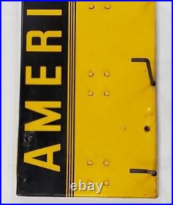 Vintage Original American Brakeblok Fan Belts Metal Display Rack Sign Rare