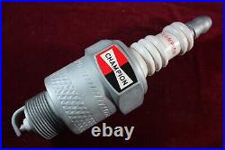 Vintage Original Champion Spark Plug Sign 3d Display Old Gas Advertising