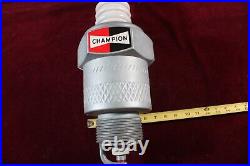 Vintage Original Champion Spark Plug Sign 3d Display Old Gas Advertising