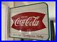 Vintage-Original-Coca-Cola-Fishtail-Flange-Sign-AM51-01-znt
