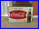 Vintage-Original-Coca-cola-Tin-Sign-Bottle-Bowtie-Double-Fishtail-Ice-Cold-Coke-01-fkl