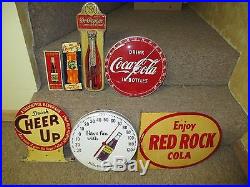 Vintage/Original DR. PEPPER Metal Thermometer Sign40sGood For LifeVERY COOL