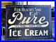 Vintage-Original-EAT-PURE-ICE-CREAM-Painted-Metal-Double-Sided-Adverising-Sign-01-dq