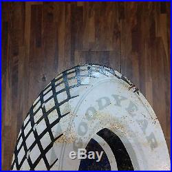 Vintage Original Goodyear Tires Porcelain Enamel Sign Size 34 H x 22 W