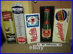 Vintage/Original MA'S COLA Metal Embossed Soda SignVery Rare and Super CoolWOW