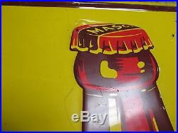 Vintage/Original MASON'S ROOT BEER Embossed Metal Soda Sign40s-Very Rare! WOW