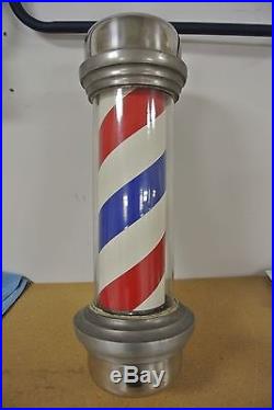 Vintage Original Marvy Barber Shop Electric Barber Pole No Reserve
