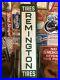 Vintage-Original-Metal-Remington-Tire-Sign-Man-Cave-Garage-Gas-Oil-01-iy