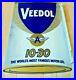 Vintage-Original-Veedol-Flying-A-Motor-Oil-Double-Sided-Porcelain-Flange-Sign-01-wiua
