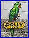 Vintage-Polly-Gasoline-Porcelain-Sign-Gas-Station-Advertising-Oil-Service-Parrot-01-fva