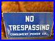 Vintage-Porcelain-Sign-No-Trespassing-Consumers-Power-21x12-Advertising-Sign-01-sher