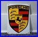 Vintage-Porsche-Porcelain-Metal-Gas-Oil-Sign-Service-Station-Pump-Dealer-Ad-Rare-01-clit