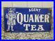 Vintage-Quaker-Tea-Porcelain-Sign-Gas-Agent-Signage-Beverage-Coffee-Hot-Drink-01-ft