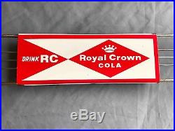 Vintage RC Royal Crown Cola Soda Advertising Grocery Store Door Push Sign