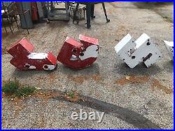 Vintage Rare 1950's Firestone Metal Neon Porcelain Sign Letters Bellows Parts