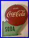 Vintage-Rare-Coca-Cola-Flange-SODA-Advertising-Metal-Sign-Double-Button-Orig-01-efir