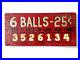 Vintage-Red-Hand-Painted-Wood-Carnival-Sign-Ball-Game-6-Balls-25-Cents-01-bxzn