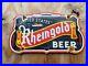 Vintage-Rheingold-Porcelain-Beer-Sign-Bar-Restaurant-Pub-Alcohol-Tavern-Gas-Oil-01-fl