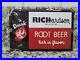 Vintage-Richardson-Porcelain-Soda-Sign-Root-Beer-Door-Palm-Push-Gas-Motor-Oil-01-ans