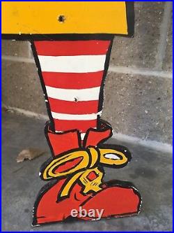 Vintage Ronald McDonald McDonald's Statue Playland Advertising Display Sign 6