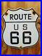 Vintage-Route-66-Porcelain-Sign-Highway-Transit-Roadway-Signage-Shield-Gas-Oil-01-rsv