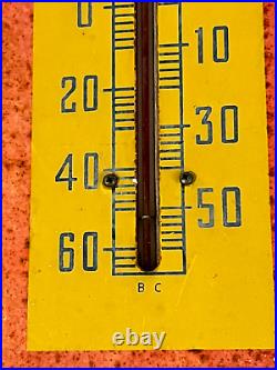 Vintage Royal Crown Cola Metal Thermometer Donasco 11-51, Works, 26 x 10