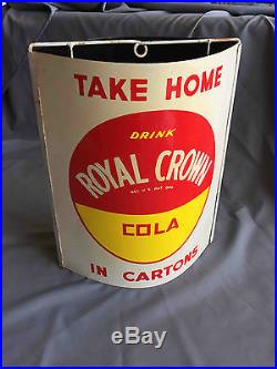 Vintage Royal Crown Cola RC Soda Advertising General Store String Holder Sign