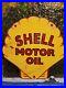 Vintage-Shell-Porcelain-Sign-Automobile-Motor-Oil-Gas-Station-Service-Pump-Plate-01-juot