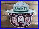 Vintage-Smokey-The-Bear-Die-Cut-Porcelain-Sign-12-01-vlx