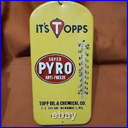 Vintage Super Pyro Anti-Freeze Thermometer