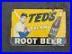 Vintage-Teds-Rootbeer-Porcelain-Sign-Advertising-Gas-Baseball-Sports-Soda-Beer-01-tzc