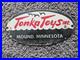 Vintage-Tonka-Toys-Inc-Porcelain-Enamel-Sign-8-X-4-Rare-Find-01-jqb