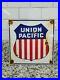Vintage-Union-Pacific-Railroad-Porcelain-Sign-Old-Train-Railway-Gas-Conductor-01-kkyc