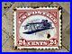 Vintage-Us-Postage-Stamp-Porcelain-Sign-Government-Postal-Plane-Gas-Oil-Postage-01-exww