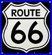 Vintage-Us-Route-66-Porcelain-Metal-Highway-Sign-Gas-Station-Oil-Road-Shield-01-xz