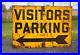 Vintage-Visitor-Parking-Arrow-Metal-Sign-Tourists-Yellow-black-road-sign-01-vclb