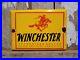 Vintage-Winchester-Porcelain-Sign-Ammunition-Dealer-Gun-Firearm-Pistol-Gas-Oil-01-lop