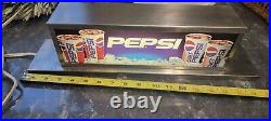 Vintage pepsi light up sign soda advertising